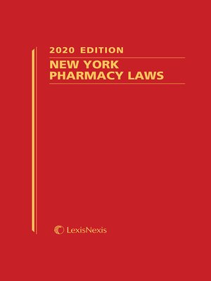 cover image of New York Pharmacy Laws